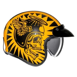 Casco Jet Hjc V31 Flame Mc3