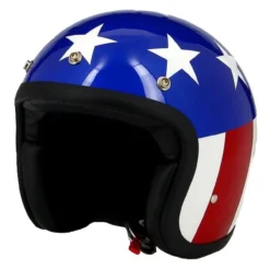 Casco Jet In Fibra Dmd Vintage America Usa