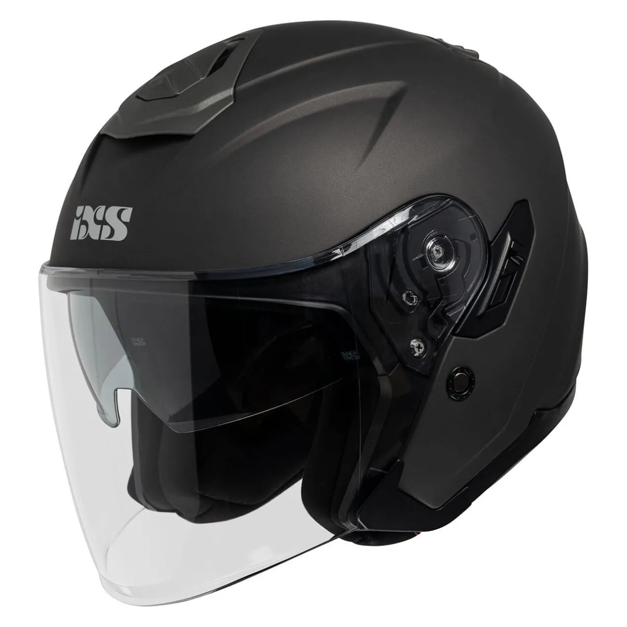 Casco Jet In Fibra Ixs 92 Fg 1.0 Parasole Integrato Grigio Opaco