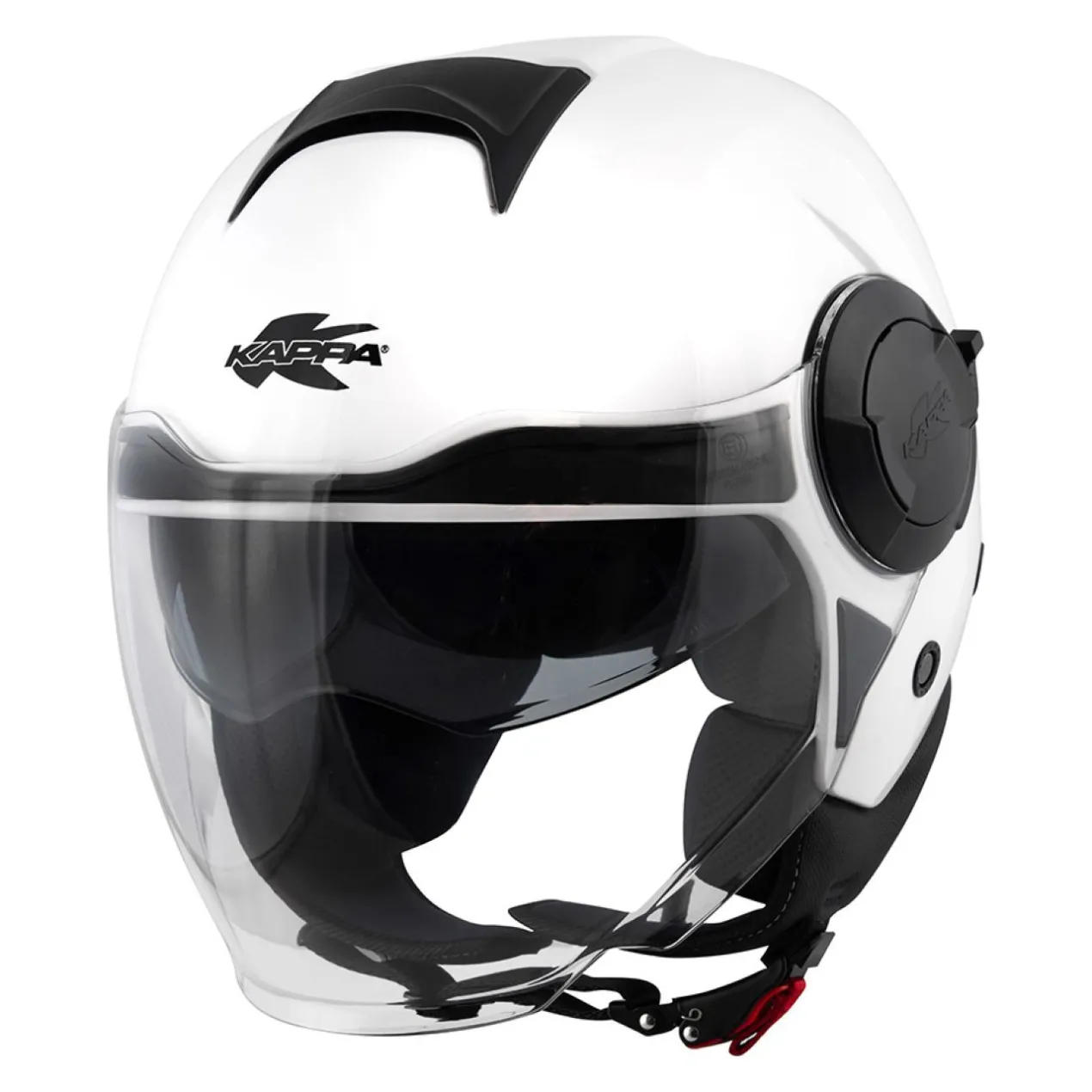 Casco Jet Kappa Kv37m Evo2 Solid Bianco