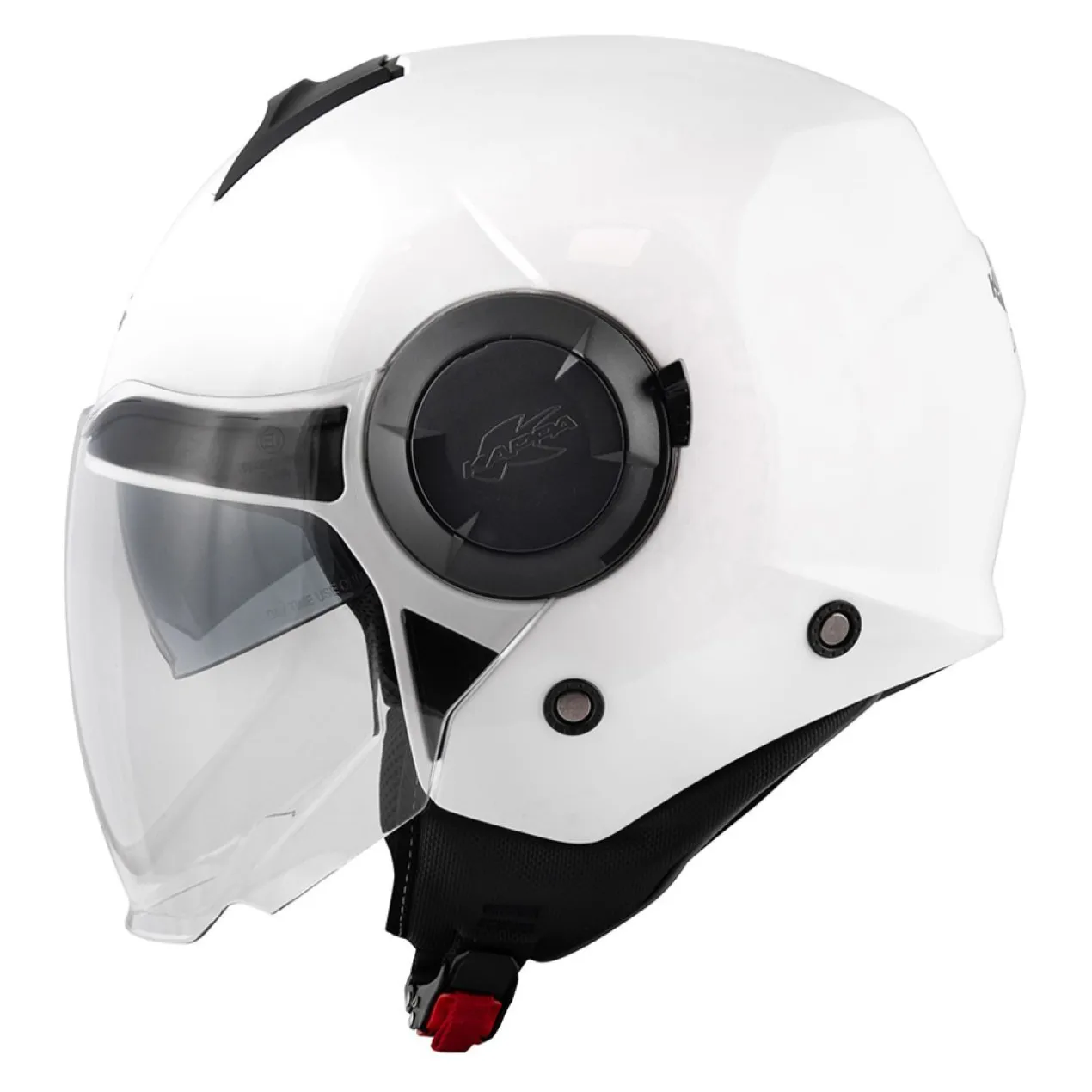 Casco Jet Kappa Kv37m Evo2 Solid Bianco
