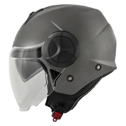 Casco Jet Kappa Kv37s Evo Mono Titanio Opaco
