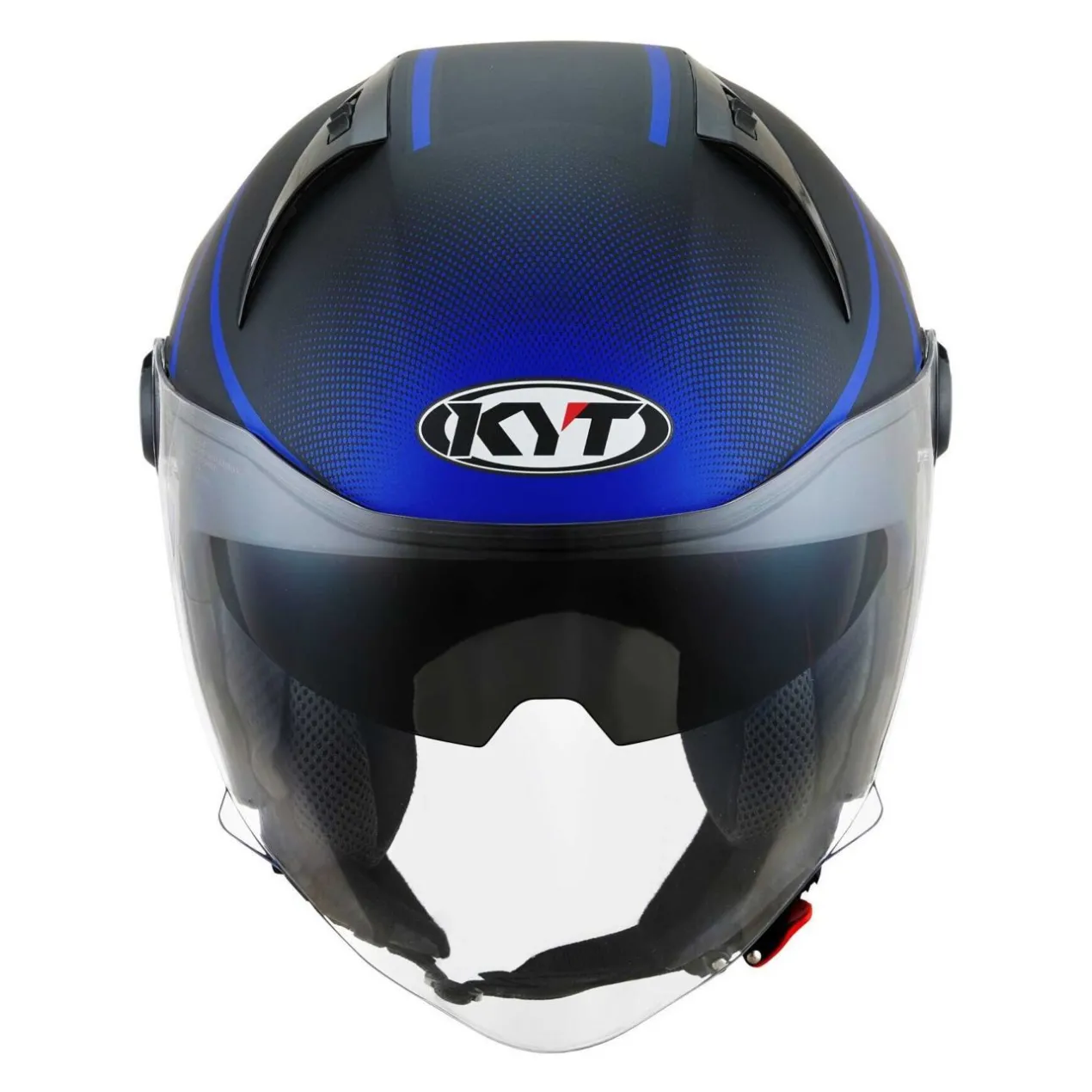 Casco Jet Kyt D-city Colorful Matt Blue