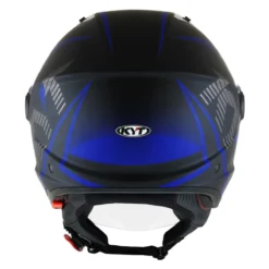 Casco Jet Kyt D-city Colorful Matt Blue