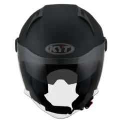 Casco Jet Kyt D-city Plain Matt Black