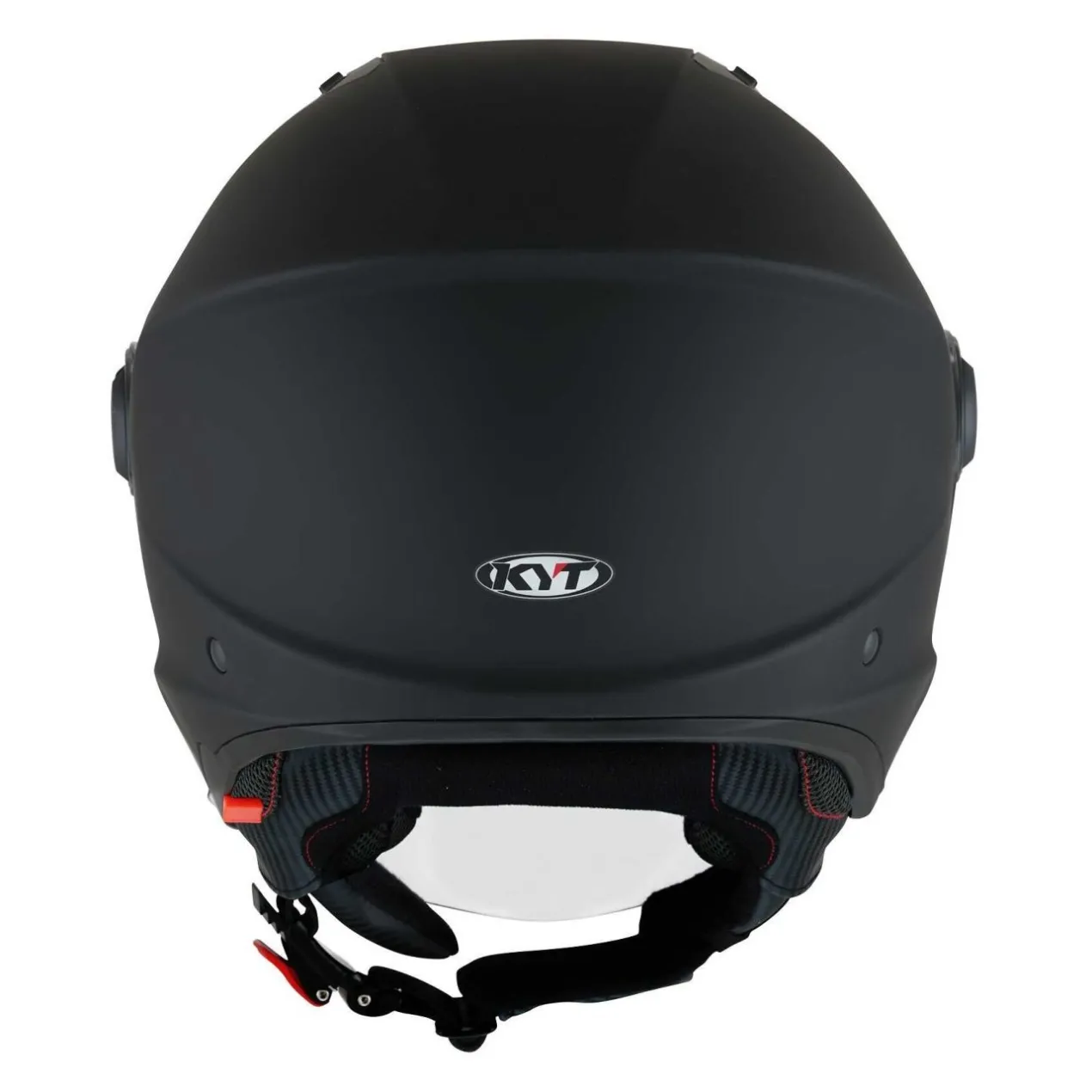 Casco Jet Kyt D-city Plain Matt Black