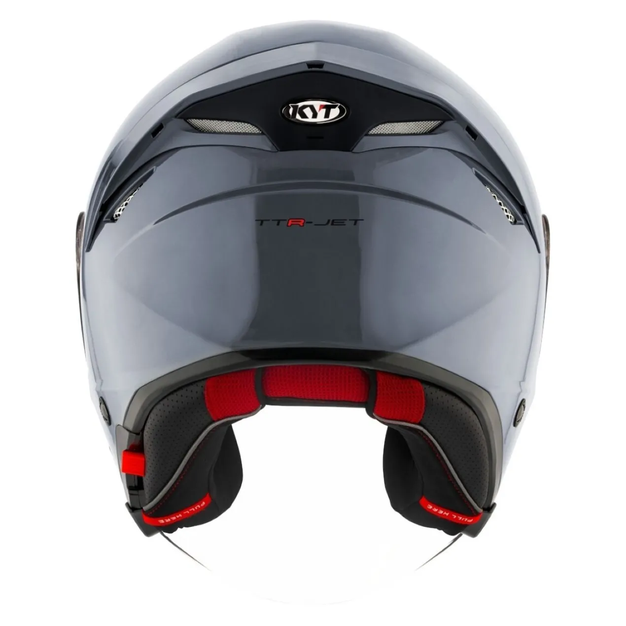 Casco Jet Kyt Ttr-jet Plain Grl Grey