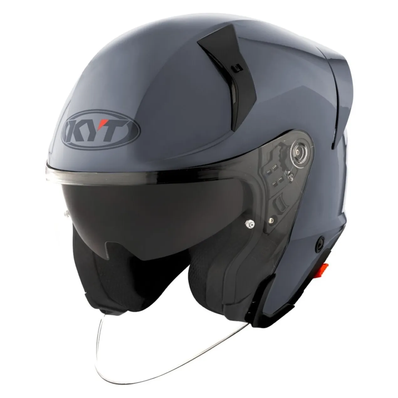 Casco Jet Kyt Ttr-jet Plain Grl Grey