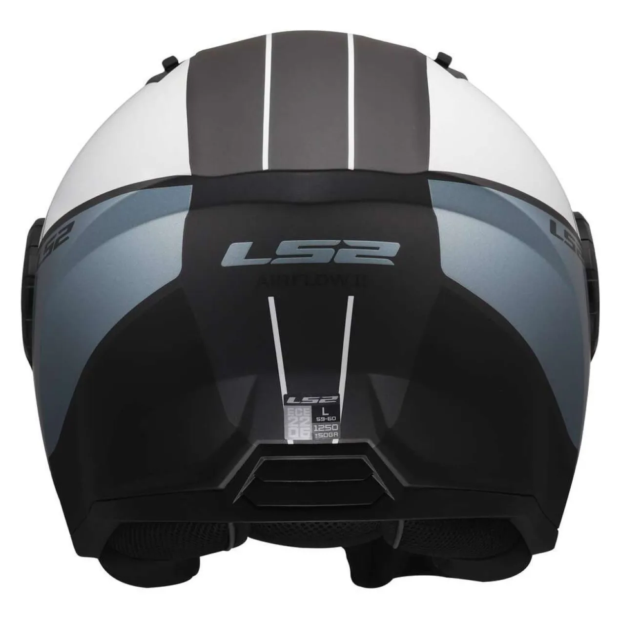 Casco Jet Ls2 Of616 Airflow II Cover Grey Blue