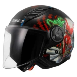 Casco Jet Ls2 Of616 Airflow II Happy Dreams