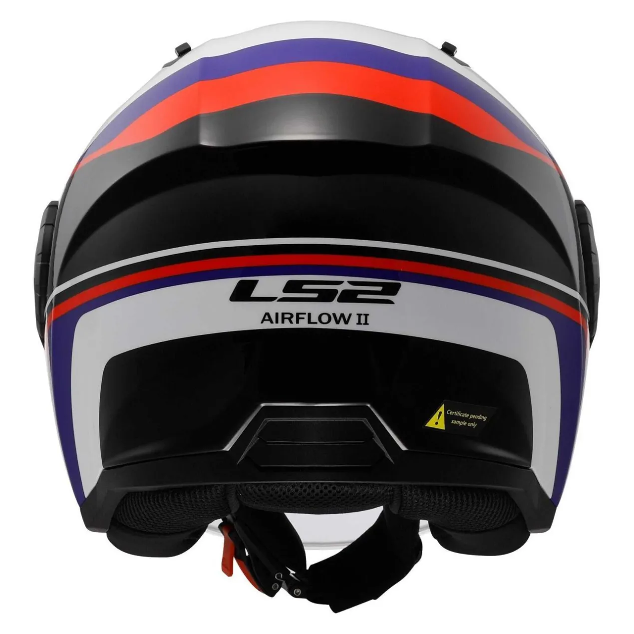 Casco Jet Ls2 Of616 Airflow II Rush White Blue Red