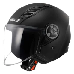 Casco Jet Ls2 Of616 Airflow II Solid Matt Black