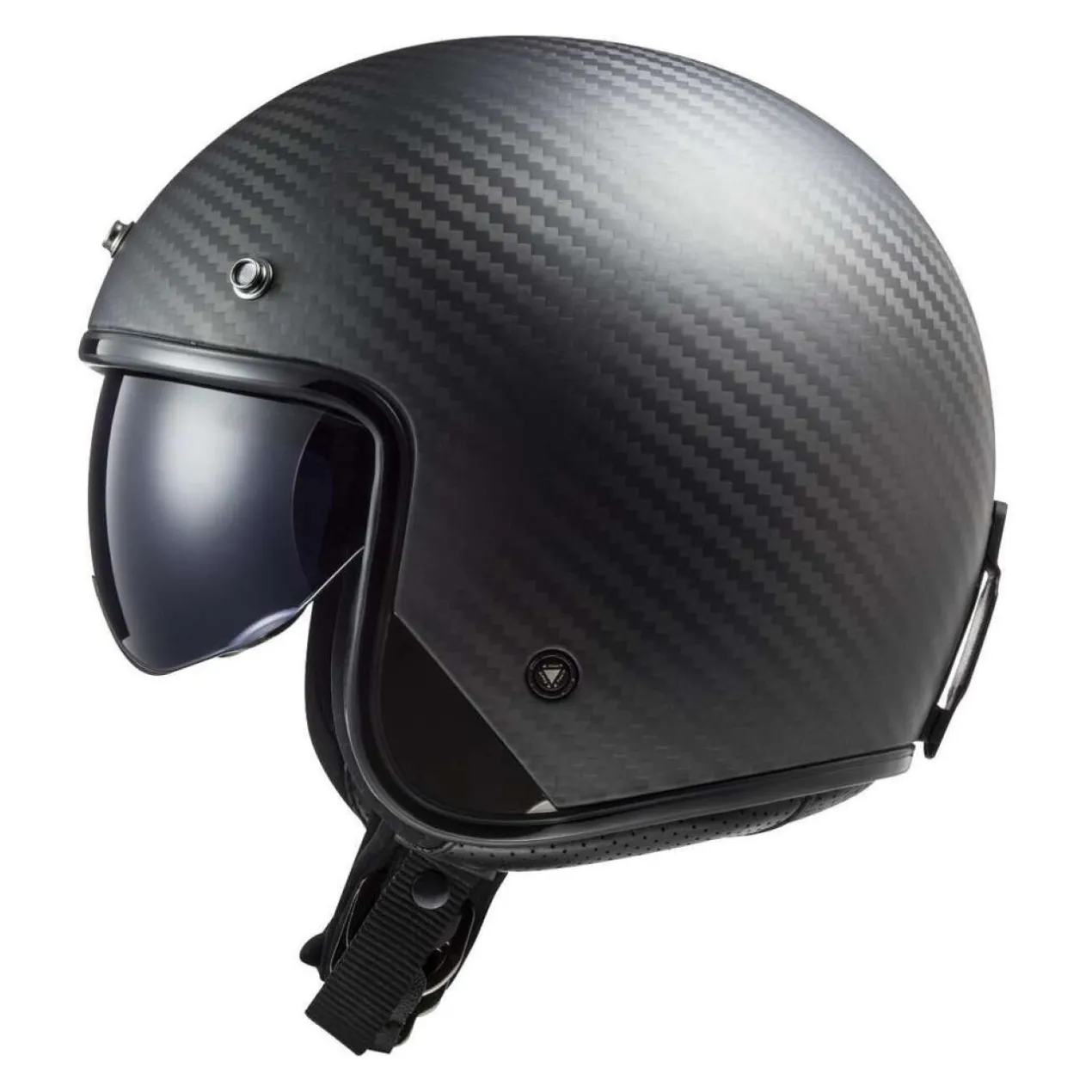 Casco Jet Ls2 Of601 Bob II Carbon Carbon