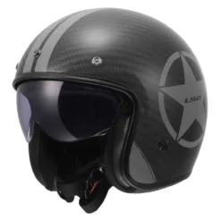 Casco Jet Ls2 Of601 Bob II C Star Grey