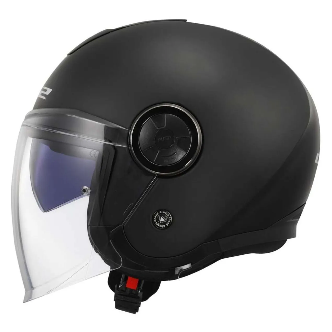 Casco Jet Ls2 Of620 Classy Solid Matt Black