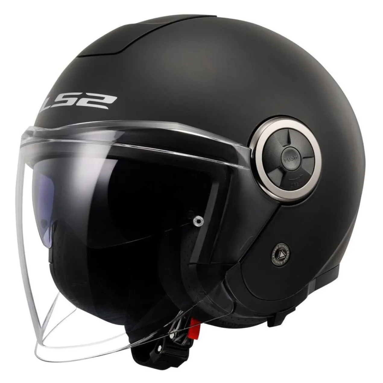 Casco Jet Ls2 Of620 Classy Solid Matt Black