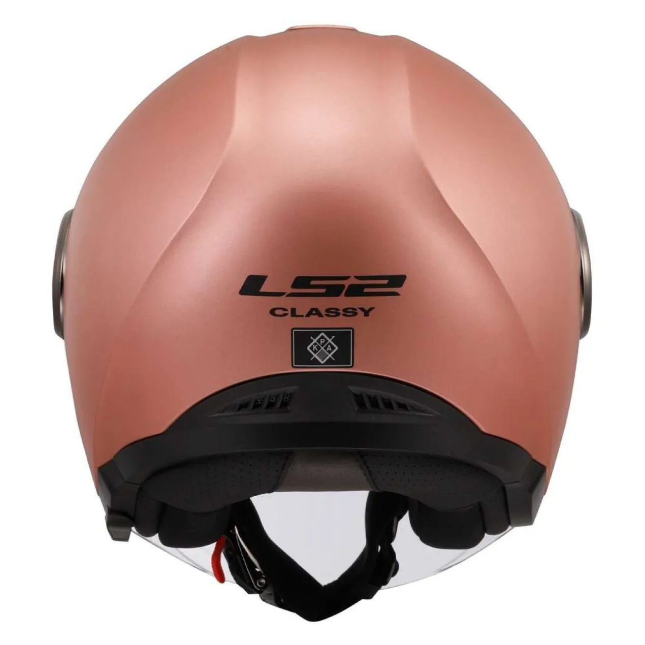 Casco Jet Ls2 Of620 Classy Solid Matt Gold Pink