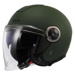 Casco Jet Ls2 Of620 Classy Solid Matt Military Green
