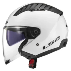 Casco Jet Ls2 Of600 Copter II Solid Gloss White