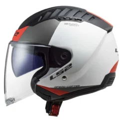 Casco Jet Ls2 Of600 Copter II Urbane M.white Red