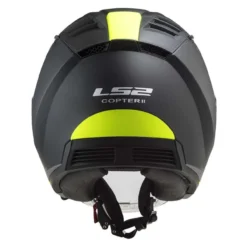 Casco Jet Ls2 Of600 Copter II Urbane M.black H-v Yellow