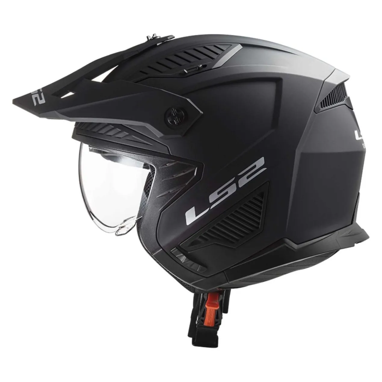 Casco Jet Ls2 Of606 Drifter Solid Matt Black