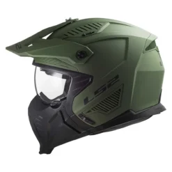 Casco Jet Ls2 Of606 Drifter Solid Matt Military Green