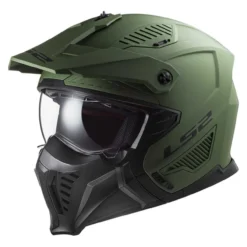Casco Jet Ls2 Of606 Drifter Solid Matt Military Green