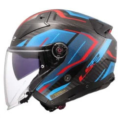 Casco Jet Ls2 Of603 Infinity II C Urus Blue Red