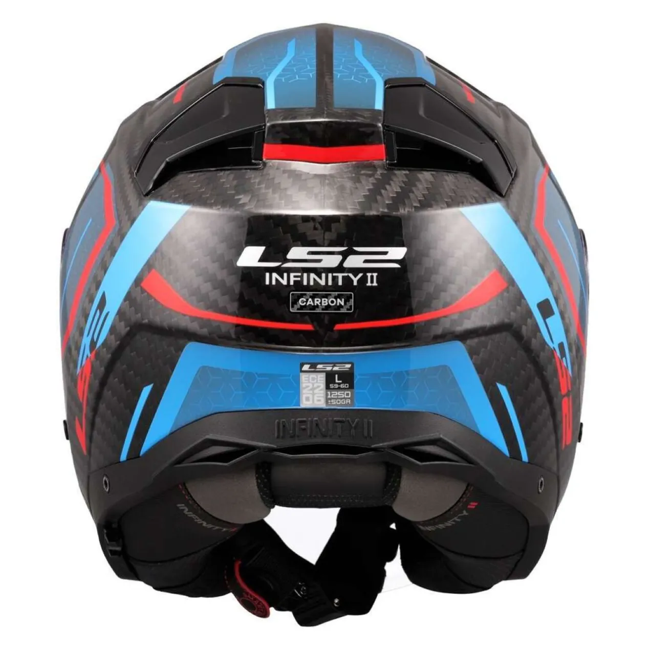 Casco Jet Ls2 Of603 Infinity II C Urus Blue Red