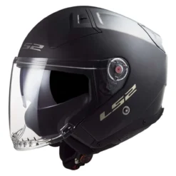 Casco Jet Ls2 Of603 Infinity II Solid Matt Black