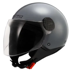Casco Jet Ls2 Of558 Sphere Lux II Solid Matt Titanium