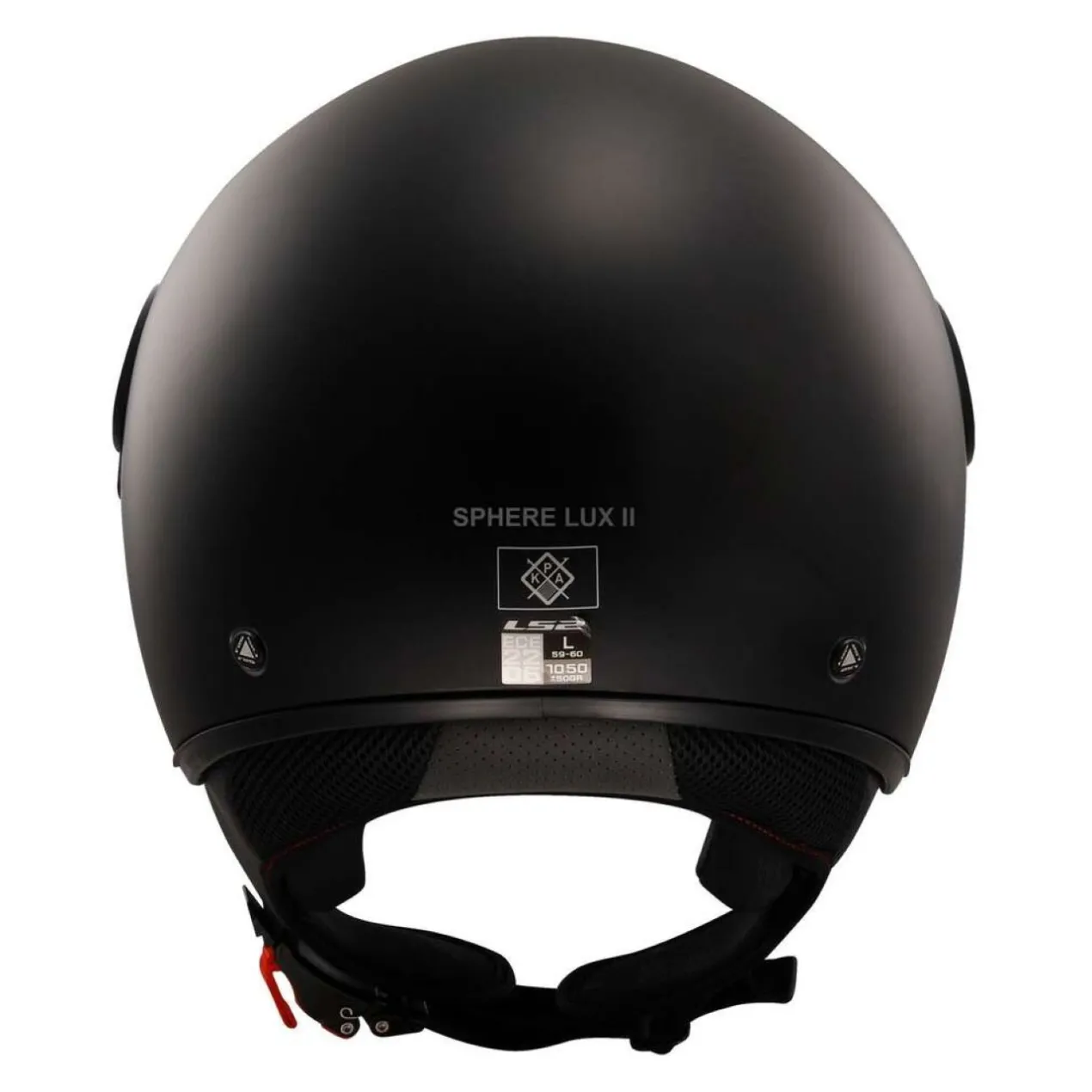 Casco Jet Ls2 Of558 Sphere Lux II Solid Matt Black