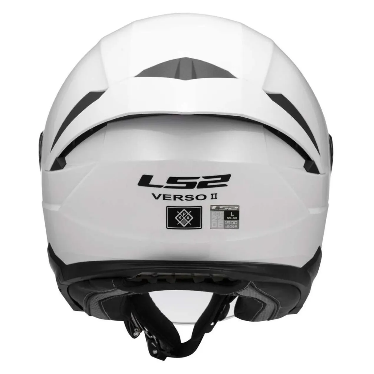Casco Jet Ls2 Of618 Verso II Solid White