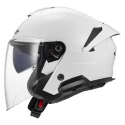 Casco Jet Ls2 Of618 Verso II Solid White