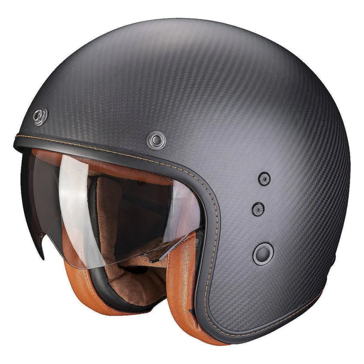 Casco Jet Scorpion Belfast Carbon Evo Matt Black