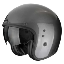 Casco Jet Scorpion Belfast Evo Grigio Metallizzato