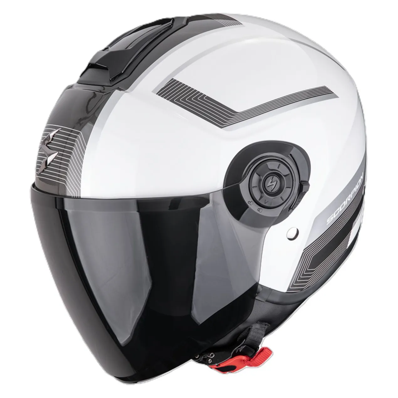 Casco Jet Scorpion Exo-city II Cosmos Bianco Perla