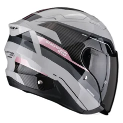 Casco Jet Scorpion Exo-230 Hipe Grigio Rosa