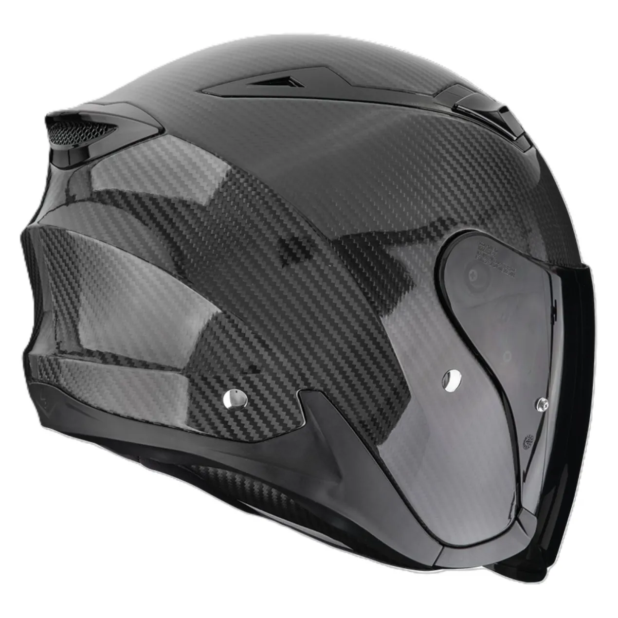 Casco Jet Scorpion Exo-z1 Carbon Solid Nero