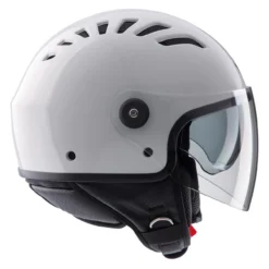 Casco Jet Tucano Urbano El Top Bianco Ghiaccio Luci