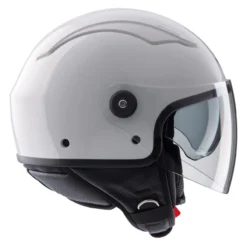Casco Jet Tucano Urbano El Top Bianco Ghiaccio Luci