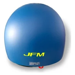 Casco Jfm Demi Jet Monocolore Blu Opaco