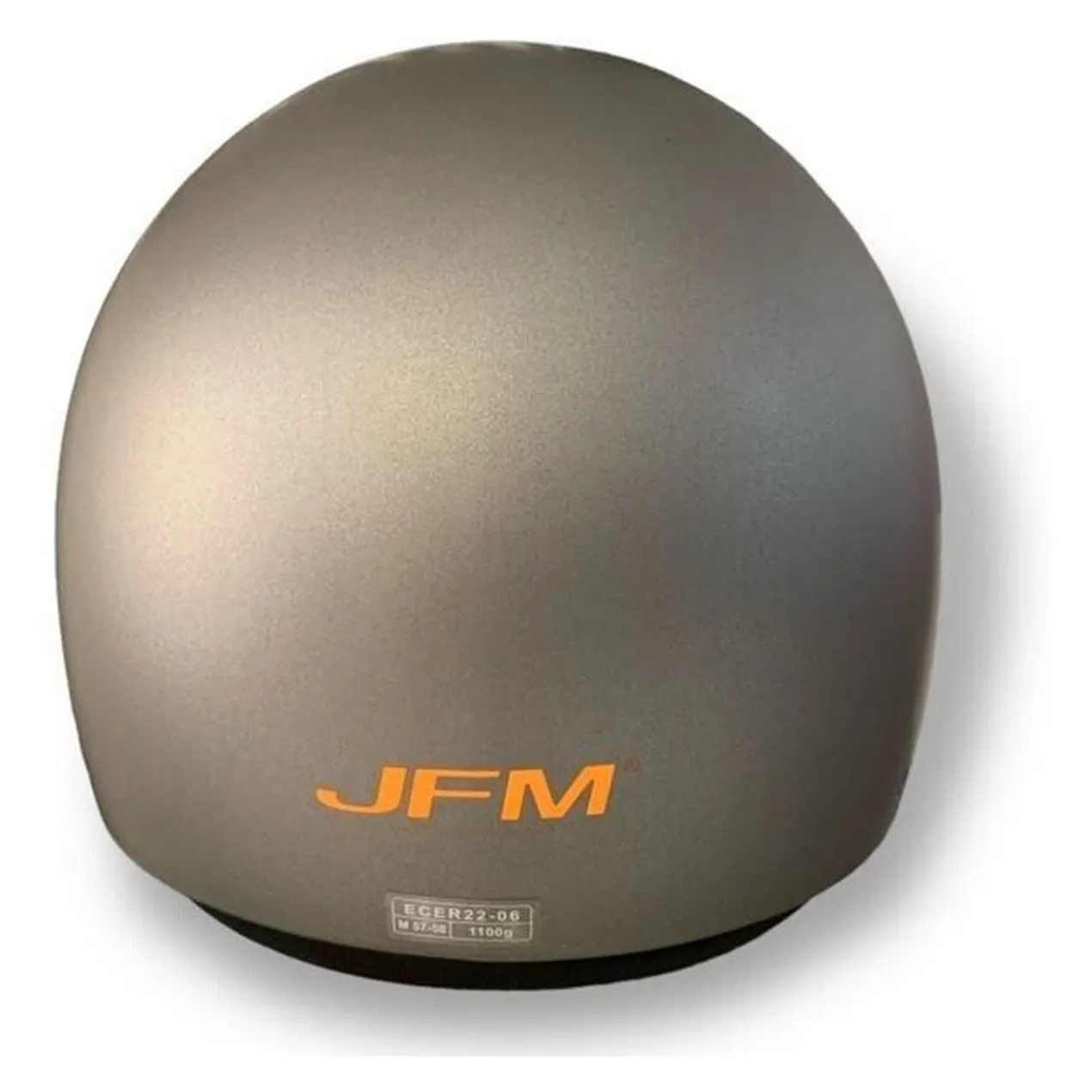 Casco Jfm Demi Jet Monocolore Antrcite Opaco