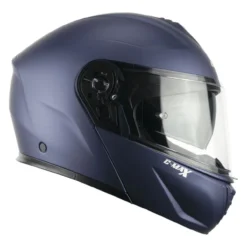 Casco Modulare Cgm 569a C-max Mono Blu Satinato