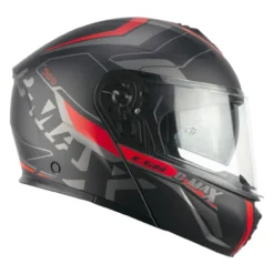 Casco Modulare Cgm 569g C-max City Nero Rosso Opaco