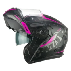 Casco Modulare Cgm 569g C-max City Nero Fucsia Fluo Opa