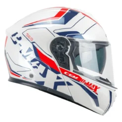 Casco Modulare Cgm 569g C-max City Blu Bianco Rosso
