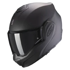 Casco Modulare Flip Back Scorpion Exo-tech Evo Solid Matt Black