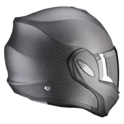 Casco Modulare Flip Back Scorpion Exo-tech Evo Carbon Solid Matt Black